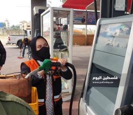 سلمى النجار أول فتاة عاملة في مجال محطات البترول (18).jpeg