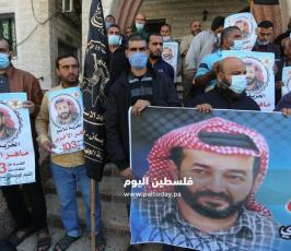 وقفة تضامنا مع الاسير ماهر الاخرس في دير البلح10.jpg