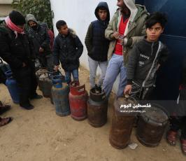  أزمة الغاز في قطاع غزة رغم الحديث عن إدخاله (8).JPG