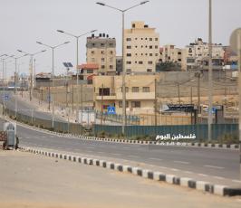 شوارع غزة خالية (5).JPG