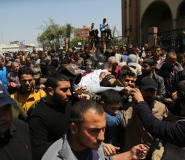  جثامين شهداء سرايا القدس الأربعة في رفح ‫(1)‬.JPG
