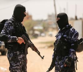 الحواجز الأمنية على مفترقات الطرق ومكان عملية الاشتباك المسلح ‫(39256596)‬ ‫‬.JPG