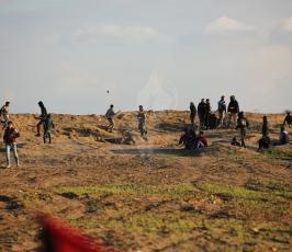  مسيرة العودة حدود غزة (9).JPG