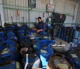  أزمة الغاز في قطاع غزة رغم الحديث عن إدخاله (14).JPG