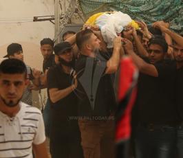جنازة الشهيد الطفل عثمان حلس  من حي الشجاعية ‫(1)‬ ‫‬.JPG