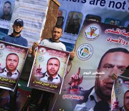 وقفة تضامنية مع الأسرى فى سجون الاحتلال ‫(38928899)‬ ‫‬.JPG