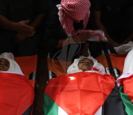 غزة تودع أطفالها الثلاثة ‫(42140167)‬ ‫‬.JPG