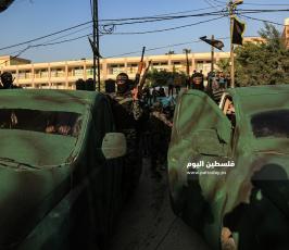 سرايا القدس عرض عسكرى فى الذكرى السنوية الاولى لاستشهاد القائد بهاء ابو العطا (21).JPG