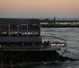 ‏‏‏‏منظر خلاب مع غروب الشمس غرب غزة  (8).JPG