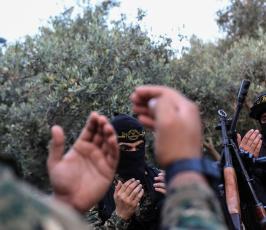 افطار مجاهدين سرايا القدس فى ايام رمضان على الثغور‫ ‫(1)‬.JPG