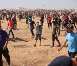 مليونية القدس في يوم القدس العالمي وذكرى النكسة 51 على حدود غزة1 ‫(41353761)‬ ‫‬.JPG