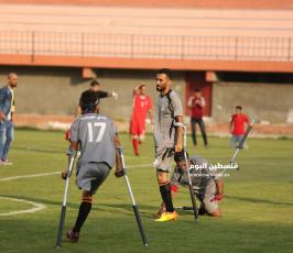 كرة قدم لاشخاص ذوي الاعاقة مبتوري الأطراف في قطاع غزة ‫(1)‬.JPG