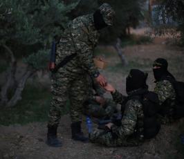 افطار مجاهدين سرايا القدس فى ايام رمضان على الثغور ‫(43057668)‬ ‫‬.JPG