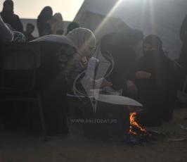 نساء فلسطينيات يُعددنَ خبز الصاج التراثي شرق خانيونس جنوب قطاع غزة ‫(42402315)‬ ‫‬.jpeg
