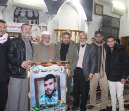 القائد ماجد الحرازين بمسجد الفضيلة في مدينة غزة ‫(1)‬.jpeg