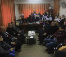  وكالة فلسطين اليوم الإخبارية تحتفل بذكرى انطلاقتها الـ15. ‫(43450892)‬ ‫‬.JPG