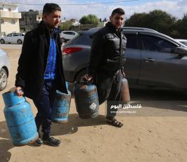  أزمة الغاز في قطاع غزة رغم الحديث عن إدخاله (10).JPG