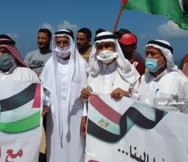 غزيون يطالبون السلطات المصرية بكشف مصير الصيادين والافراج عنهم (5).jpg