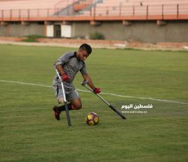 كرة قدم لاشخاص ذوي الاعاقة مبتوري الأطراف في قطاع غزة ‫(39256593)‬ ‫‬.JPG