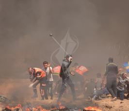مليونية القدس في يوم القدس العالمي وذكرى النكسة 51 على حدود غزة1 ‫(41353738)‬ ‫‬.JPG