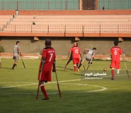 كرة قدم لاشخاص ذوي الاعاقة مبتوري الأطراف في قطاع غزة ‫(39256579)‬ ‫‬.JPG