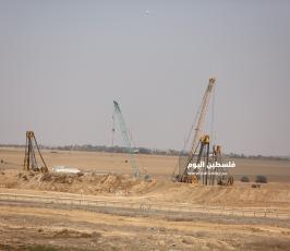 السياج الفاصل  جيش الاحتلال  شرق غزة  (7).JPG