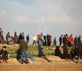  مسيرة العودة حدود غزة (3).JPG
