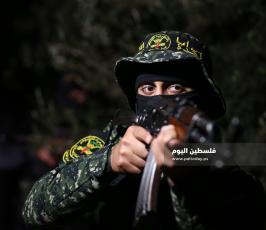 والدا  قائد اركان المقاومة فى فلسطين بهاء أبو العطا (5).JPG