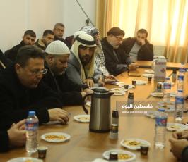 اتحاد الاذاعات واللجنة الدعوية ينظم ندوة سياسية حملت اسم  دور العلماء في مواجهة التطبيع (4).JPG
