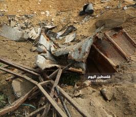 العدوان الإسرائيلي الذي استهدف مواقع لسرايا القدس (9).JPG