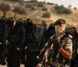 مقاتلات من الجهاد الاسلامي أثتاء دورة عسكرية  (41).JPG