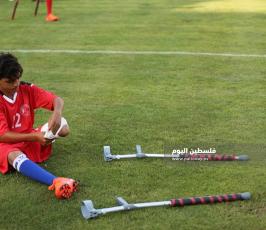 كرة قدم لاشخاص ذوي الاعاقة مبتوري الأطراف في قطاع غزة ‫(39256602)‬ ‫‬.JPG