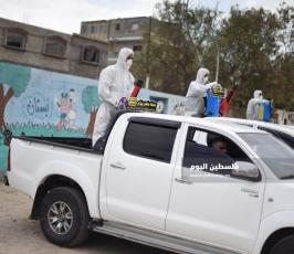  حملة وطهر بيتي لتعقيم مساجد قطاع غزة (12).jpg