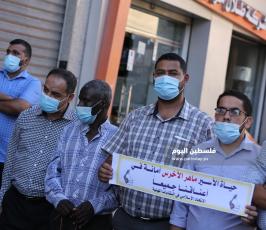 ‏‏الاتحاد الاسلامى ينظم وقفة تضامن مع الاسير ماهر الاخرس ة (8).JPG
