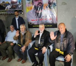 هنية  خلال تأدية واجب العزاء بالقائد الكبير بهاء ابو العطا ‫(35127813)‬ ‫‬.jpeg