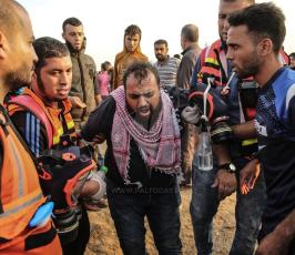 مسيرة العودة شرق قطاع غزة (11).JPG