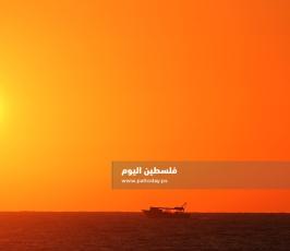‏‏‏‏منظر خلاب مع غروب الشمس غرب غزة  (3).JPG