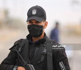 شرطة غزة  حواجز شرطة (8).JPG