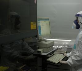 فحص كورونا بغزة  (8).JPG