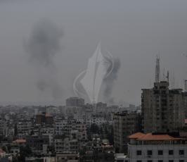  قصف جيش الاحتلال لمواقع المقاومة (5).JPG