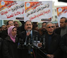 الاونروا وقفة للفصائل الفلسطينية امام مقر  ‫(42729993)‬ ‫‬.jpg