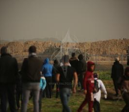 مسيرة العودة في منطقة ملكة شرق مدينة غزة ‫(43844148)‬ ‫‬.JPG