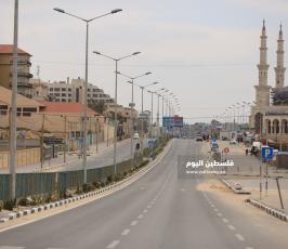 شوارع غزة خالية (4).JPG