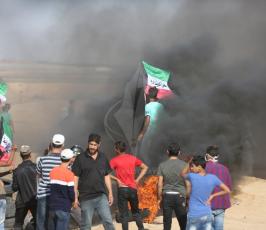 مواجهات شرق غزة ‫(41943600)‬ ‫‬ ‫‬.JPG