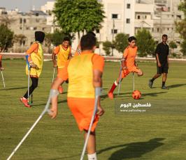 دوري كرة القدم بين أشبال وزهرات مبتوري الأقدام في غزة برعاية الصليب الأحمر  (5).JPG