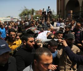  جثامين شهداء سرايا القدس الأربعة في رفح ‫(1)‬ ‫‬.JPG