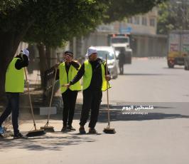 الجهاد الإسلامي تطلق حملة النظافة من الإيمان في كافة محافظات قطاع غزة (2).JPG