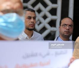 وقفة احتجاجية ضد التطبيع الثقافي مع الاحتلال (9).JPG