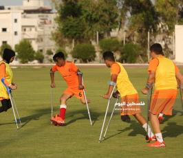 دوري كرة القدم بين أشبال وزهرات مبتوري الأقدام في غزة برعاية الصليب الأحمر  (3).JPG