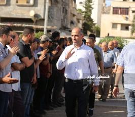 فصائل  بعزاء الدكتور قطاع غزة (10).JPG
